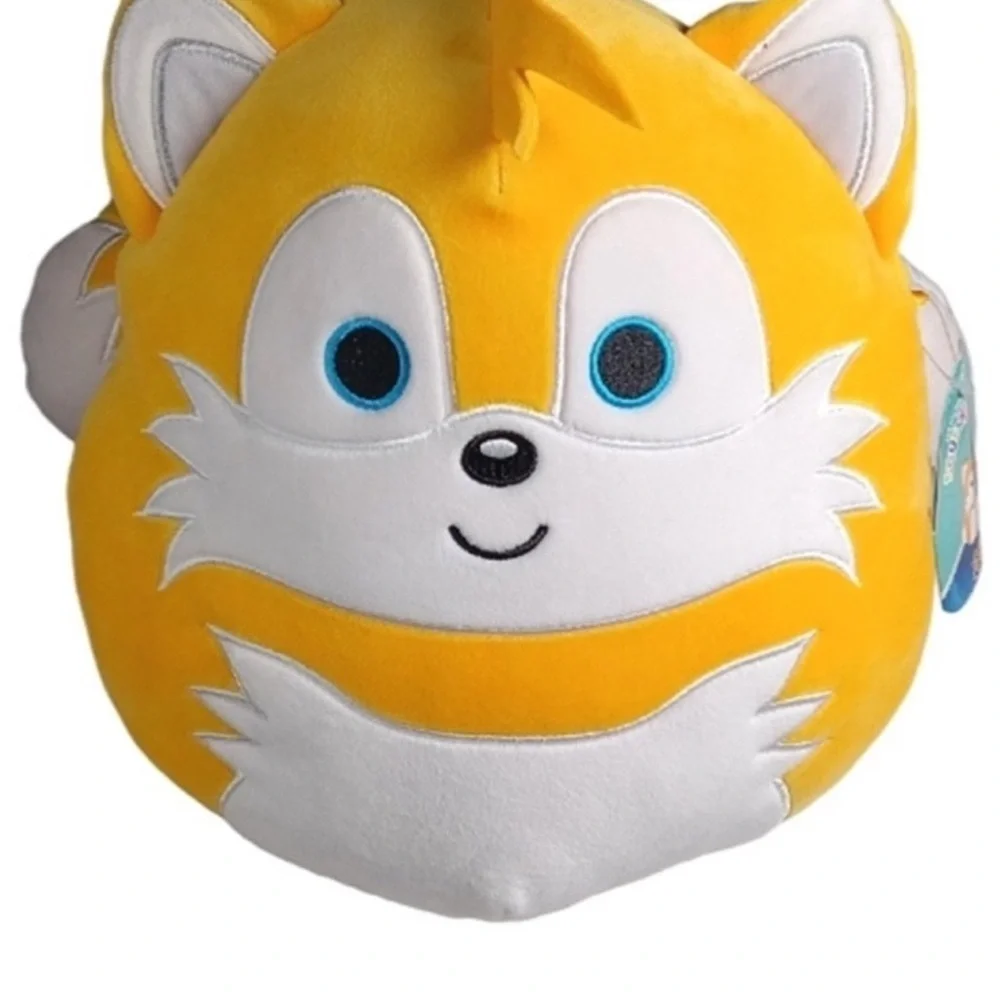 Squishmallows Kellytoy Sonic the Hedgehog Tails pillow toy plush